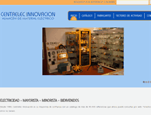 Tablet Screenshot of centro-electrico.com